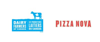 Logo : Dairy Farmers of Canada & Pizza Nova (CNW Group/Dairy Farmers of Canada)