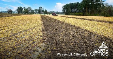 The EarthOptics TillMapper™ software generates 3D maps of soil compaction to help farmers decide if, when, where and how deep to apply tillage. Tillage prescriptions can be exported as variable-depth tillage or binary till/no-till guides.