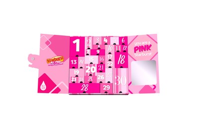 On sale beginning September 28th, the STARBURST All Pink #DoYou Challenge calendars equip fans with the tools needed to embody what it means to be a Pink STARBURST every day