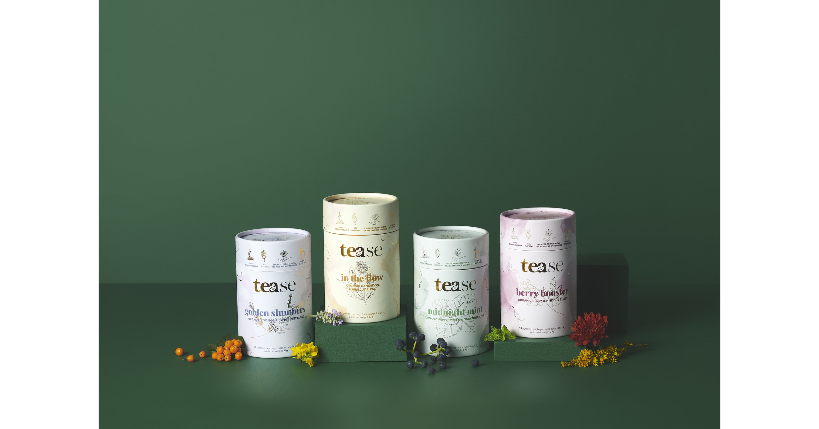 First Fully Biodegradable & Refillable Tea Collection in North America