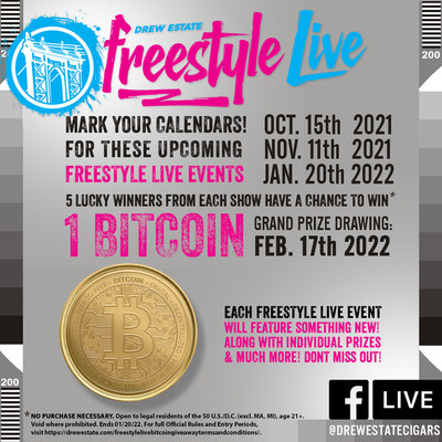 Drew Estate Announces Bitcoin Sweepstakes