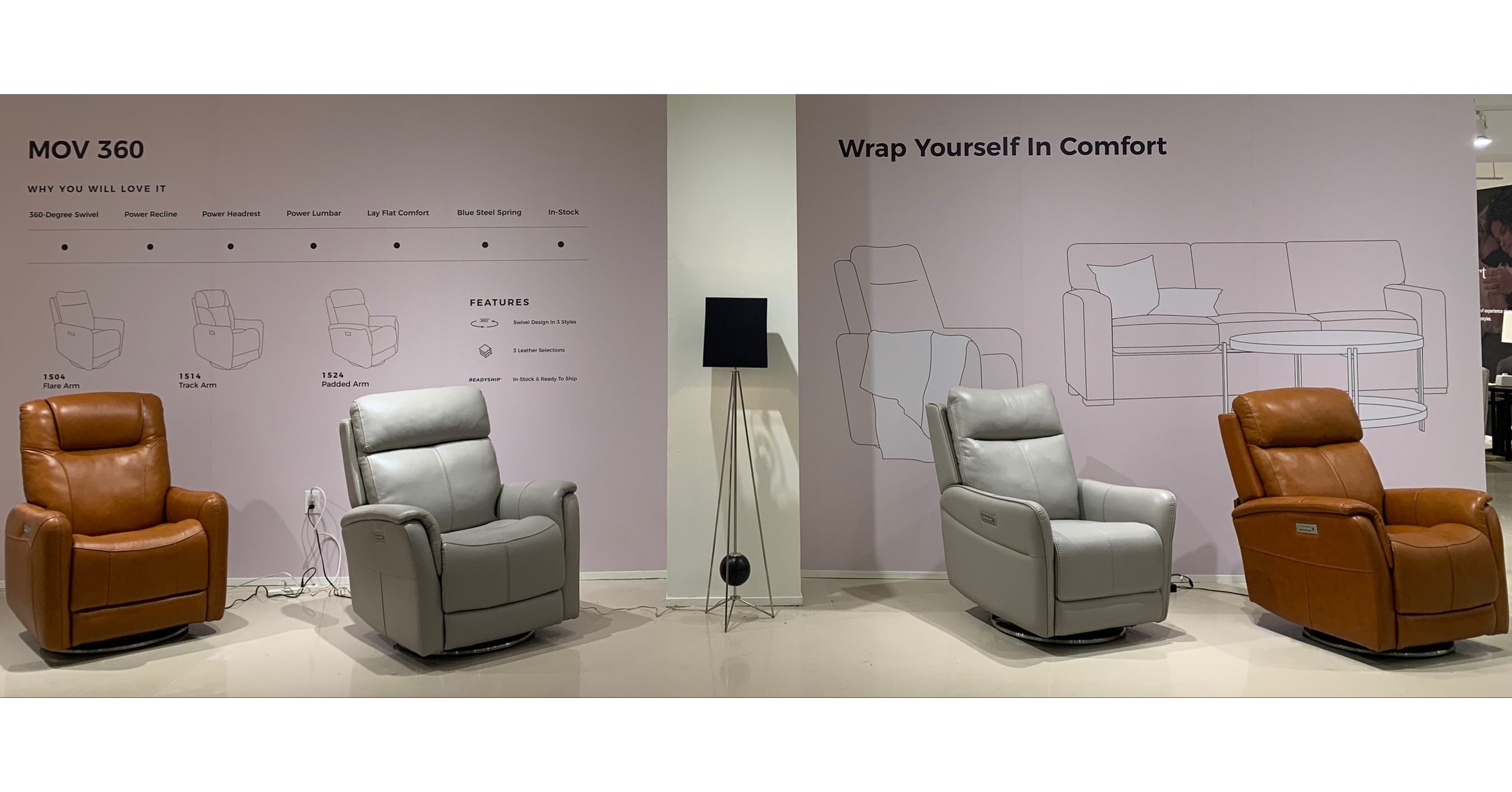 Flexsteel Putting A New Spin On Power Recliners With MOV 360