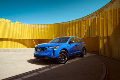 2022 Acura RDX Remains Atop the Podium with New Styling, More Features and Available Long Beach Blue Pearl Paint
