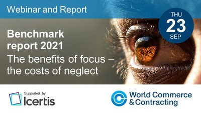 Icertis and World Commerce & Contracting will reveal the details, findings, and insights from the Benchmark Report 2021, the most anticipated contracting and commercial management research of the year.