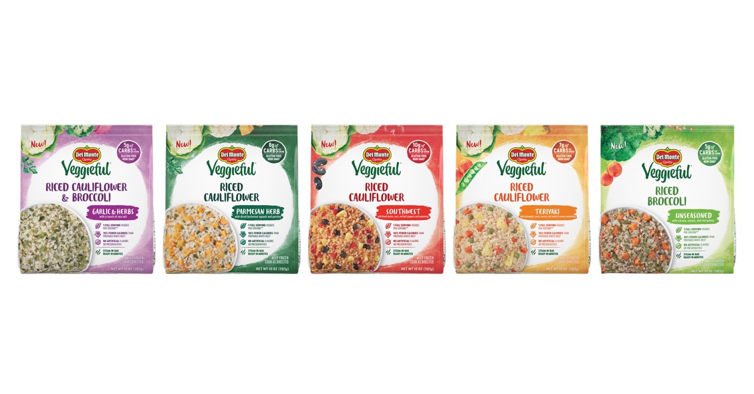 Del Monte® Launches NEW Veggieful™ Riced Veggies, a Flavorful ...