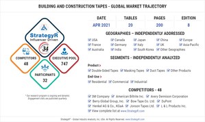 New Analysis from Global Industry Analysts Reveals Steady Growth for Building and Construction Tapes, with the Market to Reach $5.6 Billion Worldwide by 2026