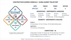 Global Industry Analysts Predicts the World Construction Flooring Chemicals Market to Reach $5.9 Billion by 2026