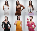 Bella Hadid si trasforma per svelare i look principali della collezione Self-Portrait Primavera/Estate 2022 presentata durante la settimana della moda di Londra