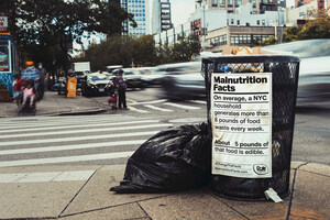 Dole Sunshine Company Harnesses New York's Trash to Create Awareness of the Impact of Food Waste on Malnutrition and Food Insecurity