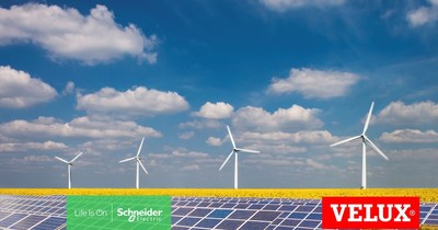 The VELUX Group and Schneider Electric Announce Extended Partnership to Accelerate Lifetime Carbon Neutral Commitment (CNW Group/Schneider Electric Canada Inc.)