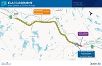 Élargissement de la route 117 entre Labelle et Rivière-Rouge - Début des travaux en 2022