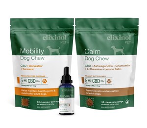 Elixinol Expands Product Line With First CBD Pet Collection