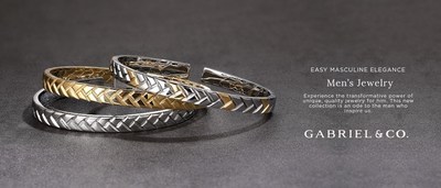 Easy Masculine Elegance: Gabriel & Co. Launches Men's Fine Jewelry