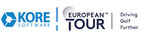 Die European Tour setzt mit der Partnerschaft mit KORE Software neue Maßstäbe im Sponsoring