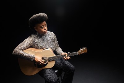 Amythyst Kiah with the Gibson Generation Collection G-45.
