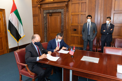 A delegation of senior Emirati officials led by UAE Minister of Economy Abdulla Bin Touq Al Marri and Minister of State for Foreign Trade, Dr. Thani Ahmed Al-Zeyoudi travelled to the US to hold high-level trade meetings with both their federal and state-level counterparts.