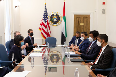 A delegation of senior Emirati officials led by UAE Minister of Economy Abdulla Bin Touq Al Marri and Minister of State for Foreign Trade, Dr. Thani Ahmed Al-Zeyoudi travelled to the US to hold high-level trade meetings with both their federal and state-level counterparts.