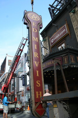 CAA South Central Ontario (CAA SCO) and Mirvish Productions are proud to announce the signing of a new 10-year partnership agreement that includes naming rights to the CAA Ed Mirvish Theatre formerly known as the Ed Mirvish Theatre in Toronto. (CNW Group/CAA South Central Ontario)