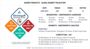 New Study from StrategyR Highlights a $442 Billion Global Market for Bakery Products by 2026