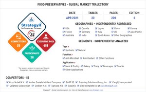New Study from StrategyR Highlights a $3.4 Billion Global Market for Food Preservatives by 2026