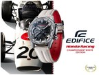 Casio lance le modèle collaboratif EDIFICE avec Honda Racing au fini « Championship White »