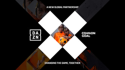 DAZN and Common Goal – uniting to change the game, together.