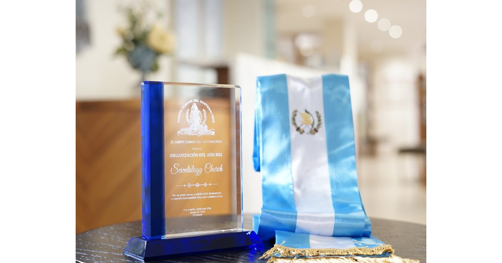 Scientology Churches and Founder Honored for Support of the Guatemalan Community