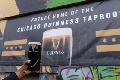 Guinness raises a toast to its planned Chicago taproom, which will open in 2023.