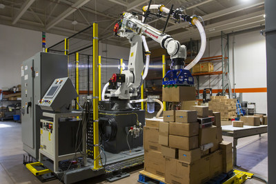 Driven by sophisticated machine learning and advances in perception and gripping technologies, Honeywell’s Smart Flexible Depalletizer minimizes the need for manual labor to break down pallet loads – roles that carry risk of injury to labor, experience high turnover and are currently difficult to staff.