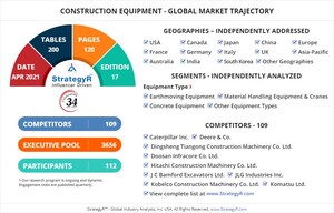 A $157.9 Billion Global Opportunity for Construction Equipment by 2026 - New Research from StrategyR