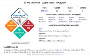 New Study from StrategyR Highlights a $8.8 Billion Global Market for Oil and Gas Pumps by 2026