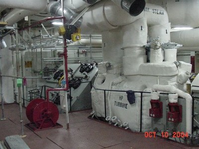 US Navy Ship Engine Room Mesothelioma