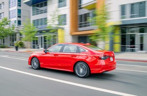 All-new 2022 Honda Civic Sedan and Hatchback Earn IIHS TOP SAFETY PICK+ Ratings