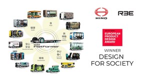 REE Automotive and Hino Win European Product Design Award for Top Design for Society