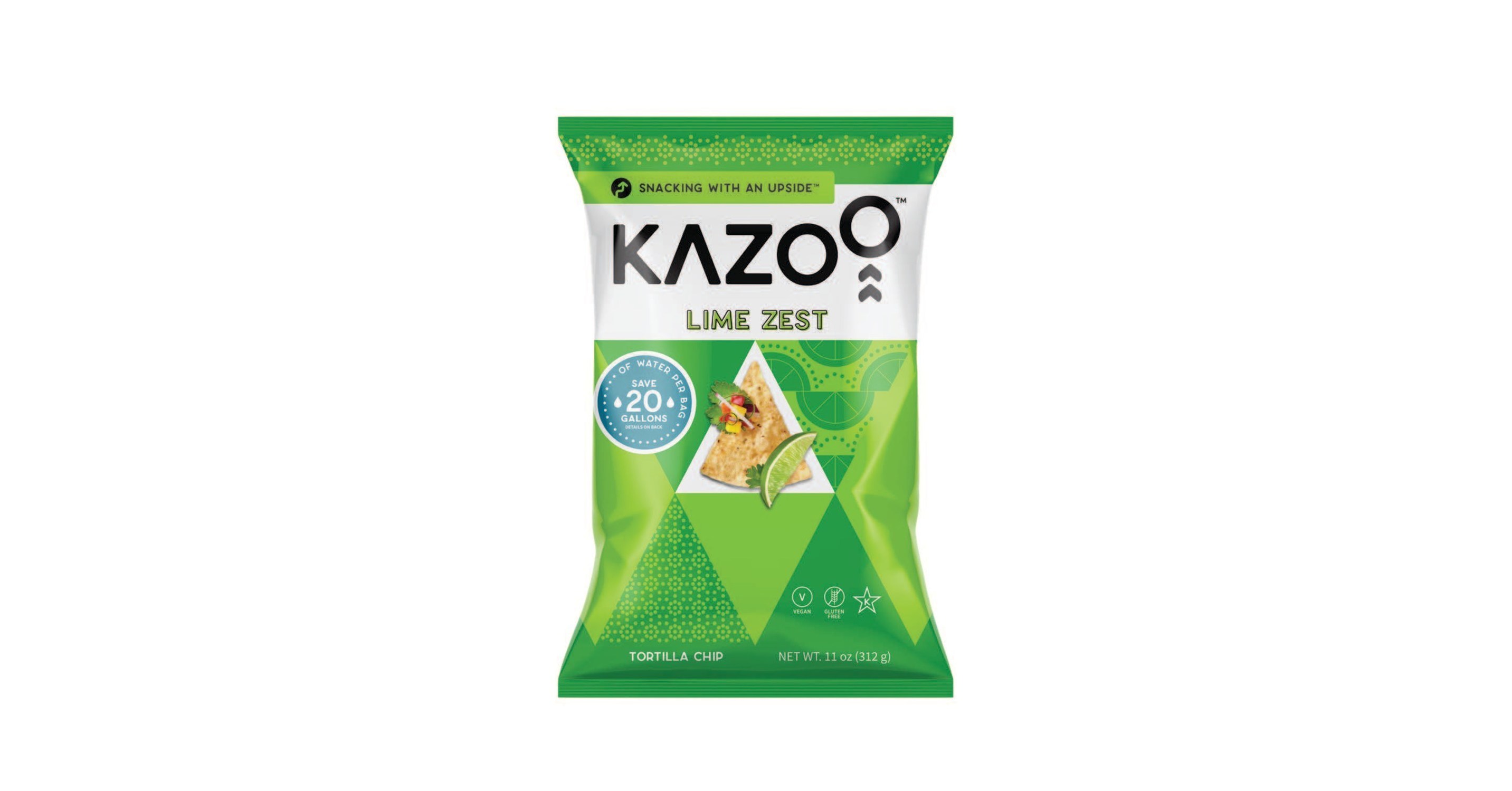 Kazoo Snacks Releases the World's First WaterSaving Tortilla Chip