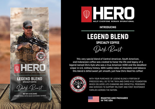 Legend Blend Specialty Coffee - HERO Help Everyone Remain Operational