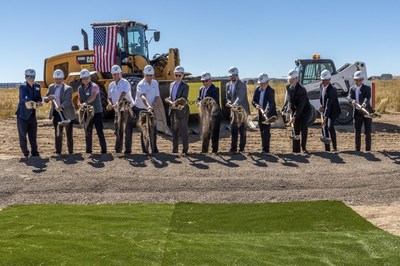 From left to right: Brian Holland, Director of Business Development at Mortenson; MacAdam Glin, General Manager of Mortenson/General Aviation Lead; Will Mace, Associate Commercial Broker for BA Group; Bret Packard, Manager of Sunborne; Tyler Packard, Manager of Sunborne; Mark Carmen, CEO of Modern Aviation; Robert Olislagers, Director of Centennial Airport; Mike Fronapfel, Director of Planning and Development for the Centennial Airport; John Parrino, VP of Operations for Modern Aviation; Dan Reinheimer, CFO of Modern Aviation; Emmanuel Yapo, Executive VP of Corporate Development of Modern Aviation; Kyle Quinn, General Manager of Modern Aviation-Denver