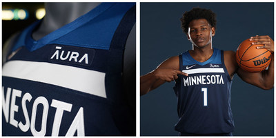 The Minnesota Timberwolves announced Aura is now the “Official Digital Security Partner” and Jersey Patch Partner.