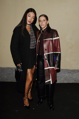 Peggy Gou and Coco Capitán attend Zalando Designer Event 'Luxury on your Terms' at Milan Fashion Week on September 23, 2021 in Milan, Italy. (Photo by Stefania M. D'Alessandro/Getty Images for Zalando)