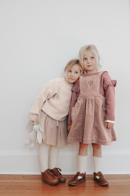 A first look of the Camille collection by heirloom childrenswear brand Jamie Kay