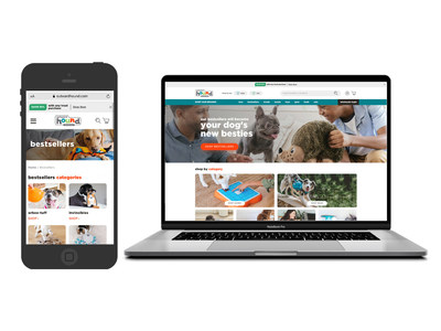 Outward Hound's new website for desktop and mobile