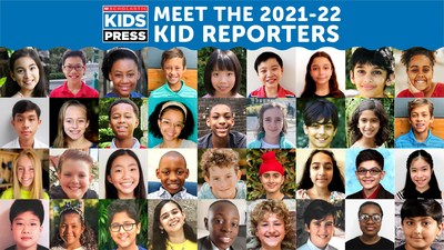 The award-winning Scholastic Kids Press has welcomed 36 Kid Reporters, ages 10–14, from across the country and around the world to cover “news for kids, by kids” during the 2021–2022 academic year. Meet the full team of Scholastic Kid Reporters: http://www.scholastic.com/kidspress.