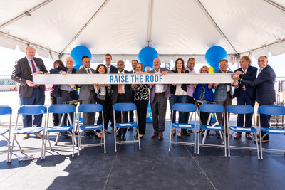 VISIT DENVER’s Richard Scharf and Rachel Benedick, Denver Mayor Michael B. Hancock and several key supporters kicked off the construction of the Colorado Convention Center expansion this week with a commemorative “raise the roof” ceremony. The rooftop expansion will boast 200,000 square feet of new meeting and event space, including Colorado’s largest ballroom and an outdoor terrace with Rocky Mountain views.