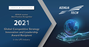 Kehua Received 2021 Global UPS Competitive Strategy Innovation and Leadership Award from Frost &amp; Sullivan