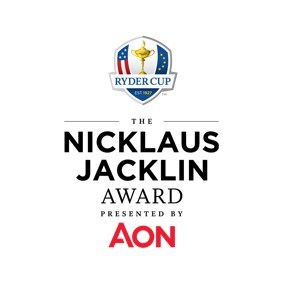 Dustin Johnson &amp; Sergio Garcia Win Inaugural Nicklaus-Jacklin Award Presented by Aon at the 43rd Ryder Cup