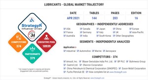New Study from StrategyR Highlights a $147.6 Billion Global Market for Lubricants by 2026