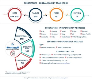 Global Industry Analysts Predicts the World Resonators Market to Reach $12.1 Billion by 2026