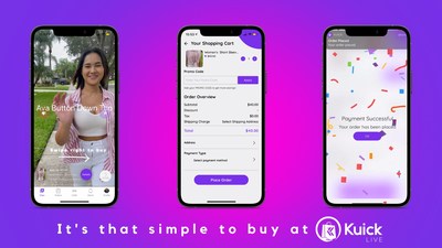Kuick, not only offers amazing LIVE Shopping Shows, it now offers Shoppable Videos for its users. It has never been this easy and fun to shop! Kuick, is becoming one of the best LIVE Shopping APPs in the region.