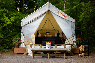 Tentrr & Michelob ULTRA Pure Gold Bring Campers the Pure Golden Hour Tentrr Experience