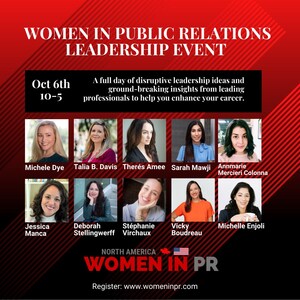 Women in Public Relations in North America Announces Inaugural Leadership Conference for Female Executives